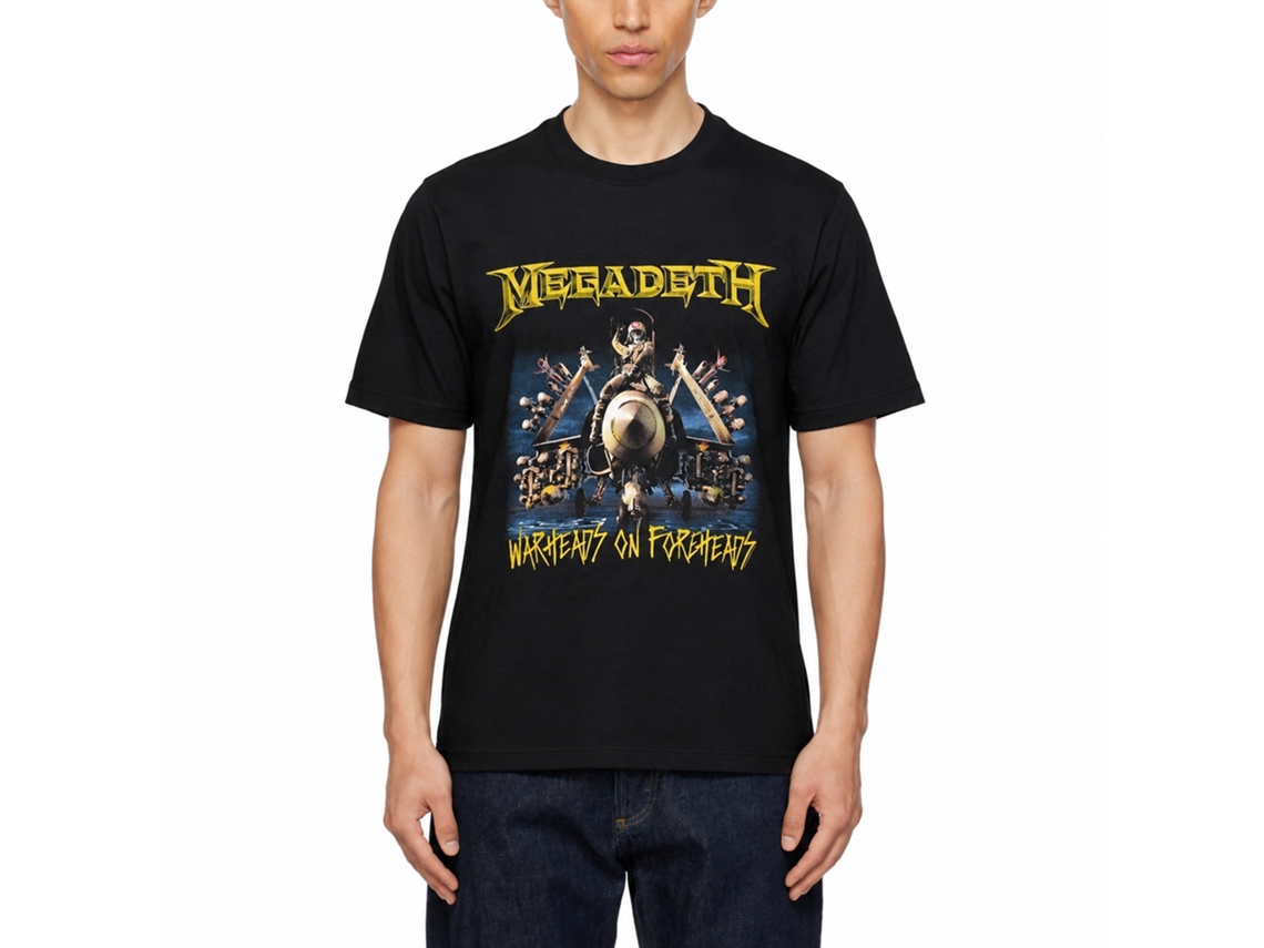 Megadeth Afterburn T-shirt Unisex Adults Size:xl
