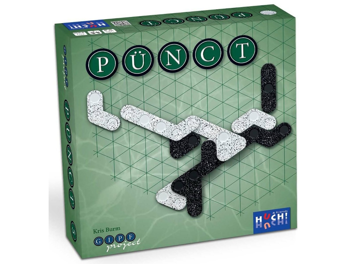 Jogo De Tabuleiro De Estratégia Point Para 2 Jogadores Em Papelão Huch!