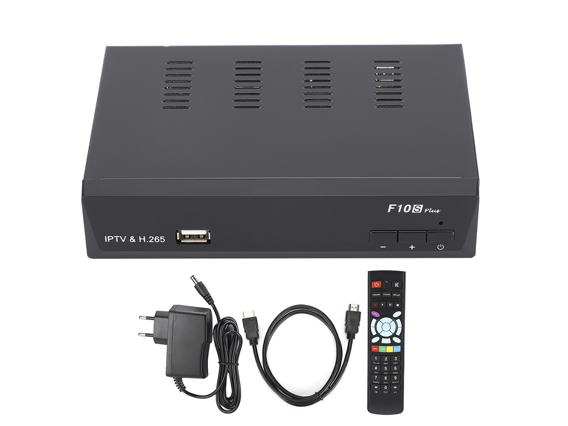 Receptor De Tv Com H.265, Iptv E Dvb S2
