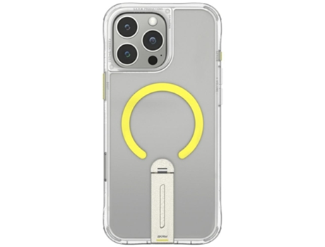Capa Helix Skinarma Para Iphone 16 Pro Max Com Suporte Magnético E Rotação 360