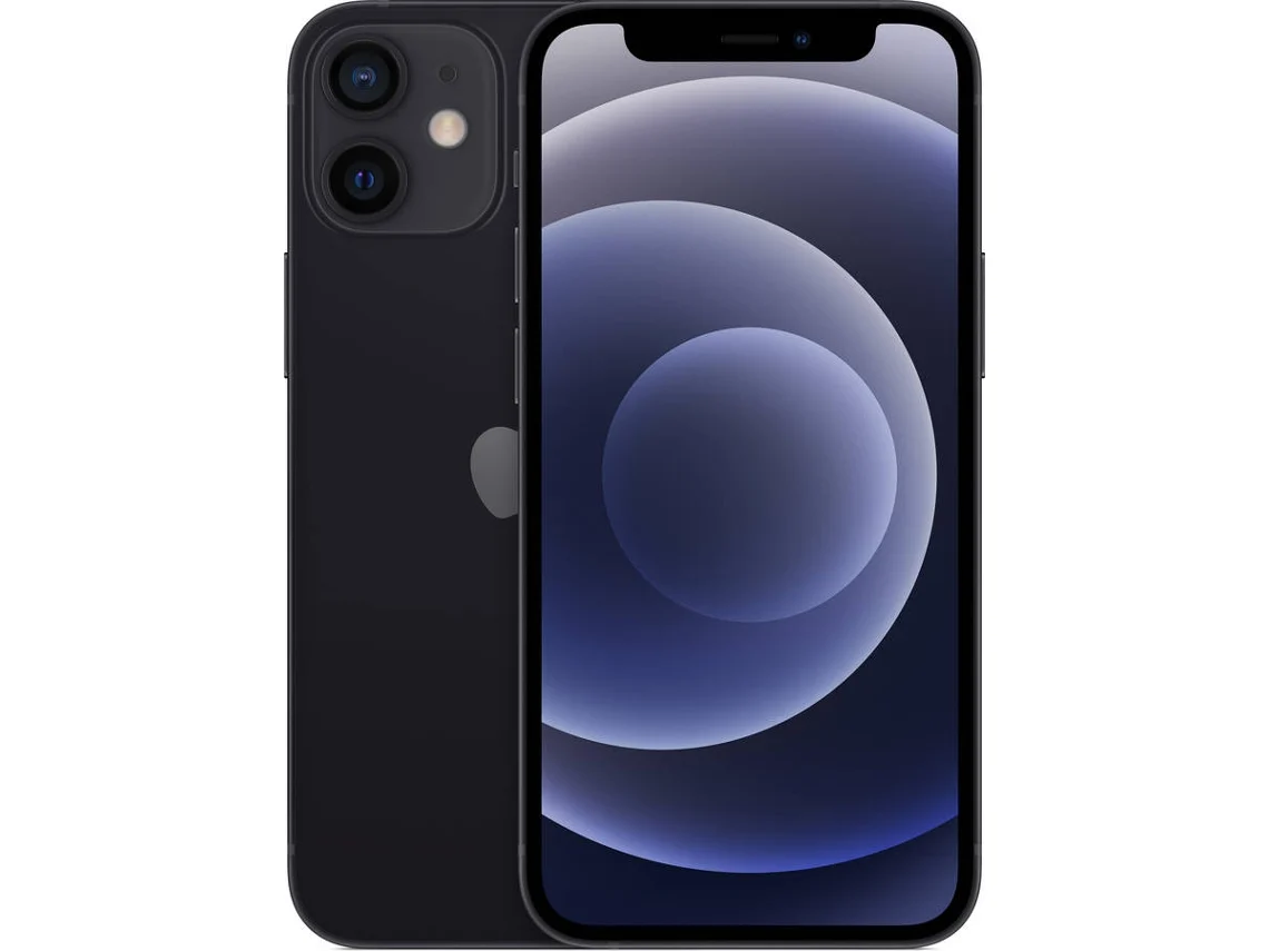 iPhone 12 Mini APPLE (Recondicionado Como Novo - 64 GB - Preto)
