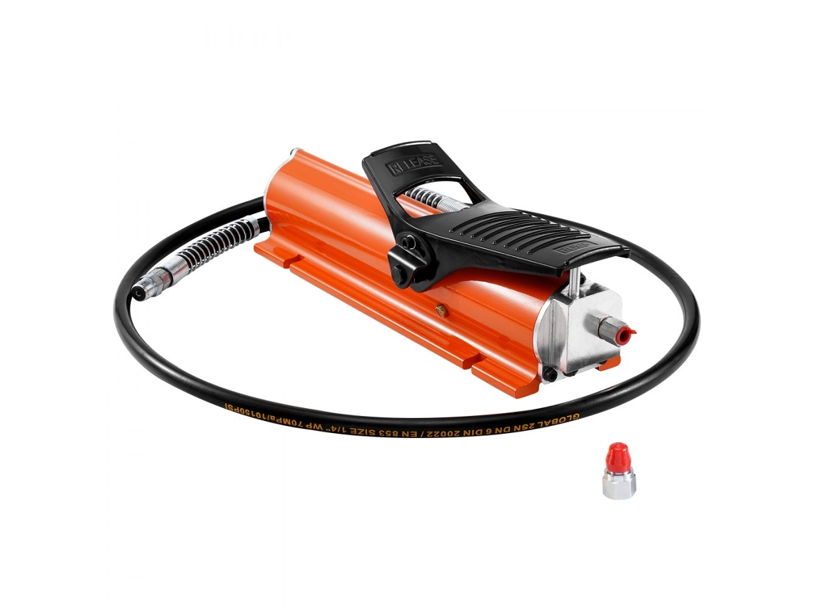 Bomba Hidráulica Pneumática 0,69l Com Pedal E Alta Pressão Até 10.000 Psi Tekmaquinas