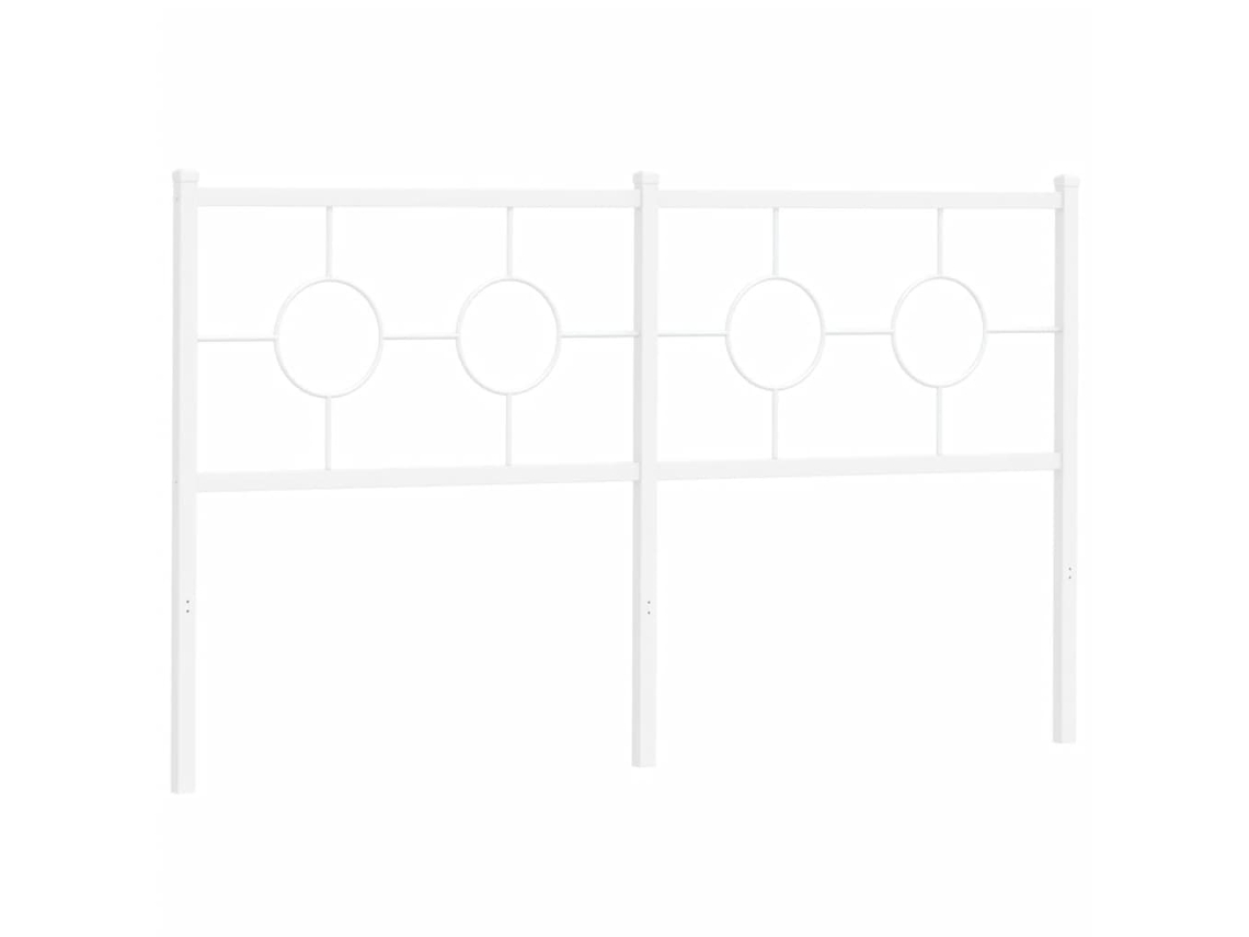Headboard, Headboards Vidaxl Branco Aço (160 Cm)