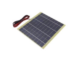 Módulo Solar Portátil 6w 18v para Iluminação Jardim, Ruas e Publicidade BRILVIBERA