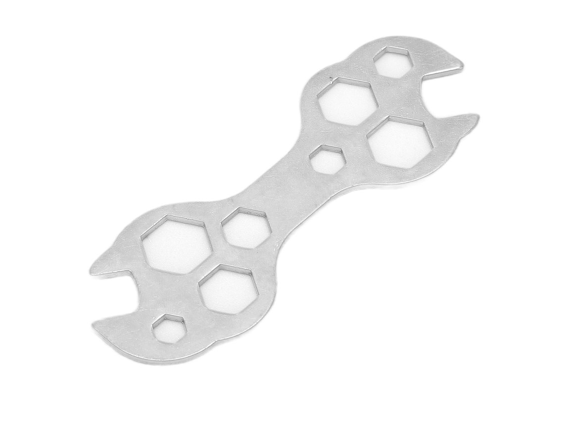 Chave Hexagonal Plana Mali multifuncional de aço para reparo de bicicletas