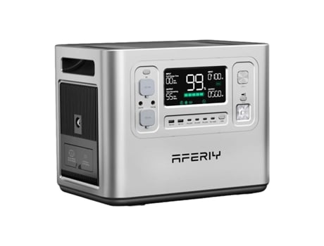 Estação De Energia Aferiy Af P210 2400w Gerador Solar Inversor De Onda Senoidal Pura Bateria Lifepo4 2048wh Carregamento Rápido Solar E App Fozuanei