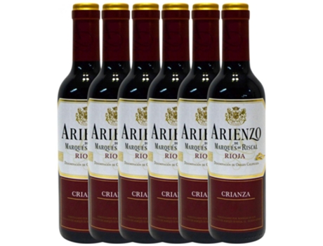 Vinho MARQUÉS DE RISCAL Marqués De Riscal Arienzo De Riscal Rioja Crianza (0.37 L - 6 unidades)