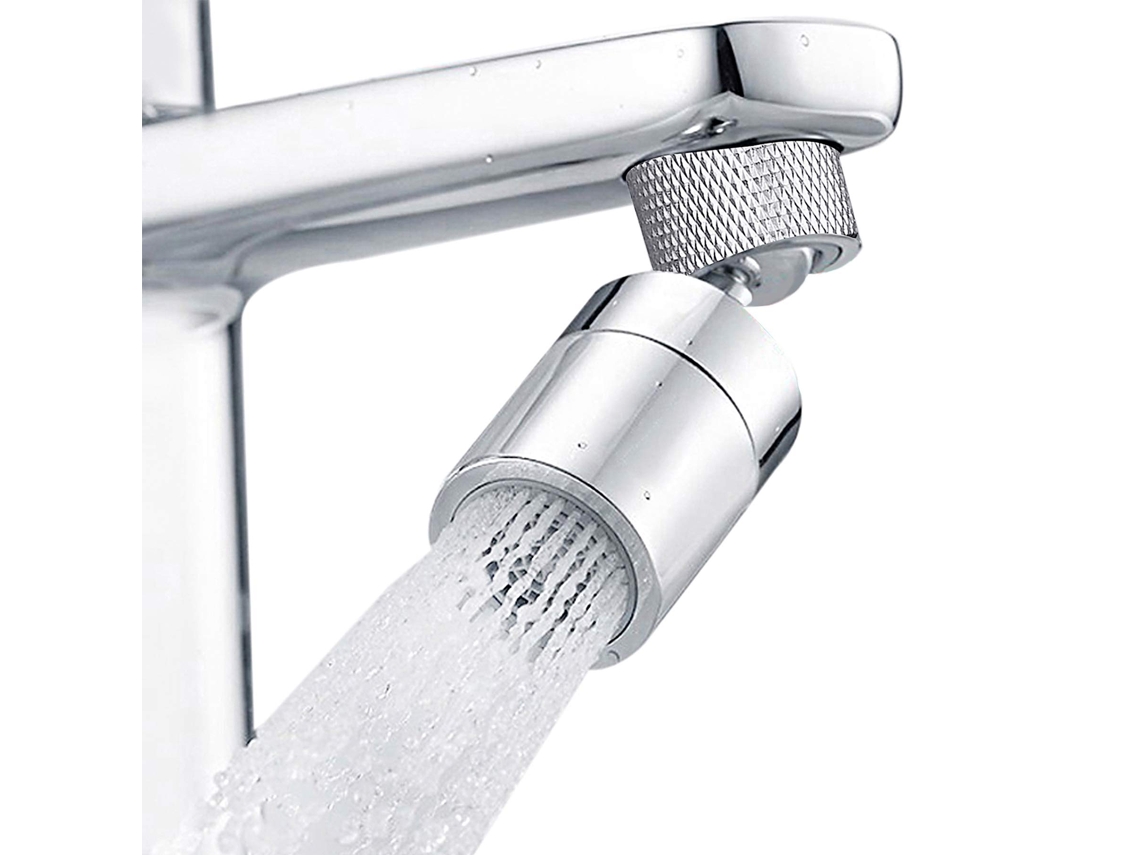 Aerador De Torneira 80º Grande àngulo Giratório,dupla Função Para Cozinha E Banheiro,cromado Polido Btforus (fm22)