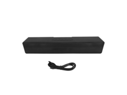 Caixa De Som Bluetooth 5.1 Sem Fio Usb Com Fio Barra Rgb Para Pc Laptops Computador Desktop
