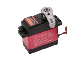 2 Unidadesdsservo Ds3225 25kg 180 Graus Engrenagem Metálica Servo Digital Impermeável de Alto Torque para Aeromodelismo, Robot e Carro Rc MDUG