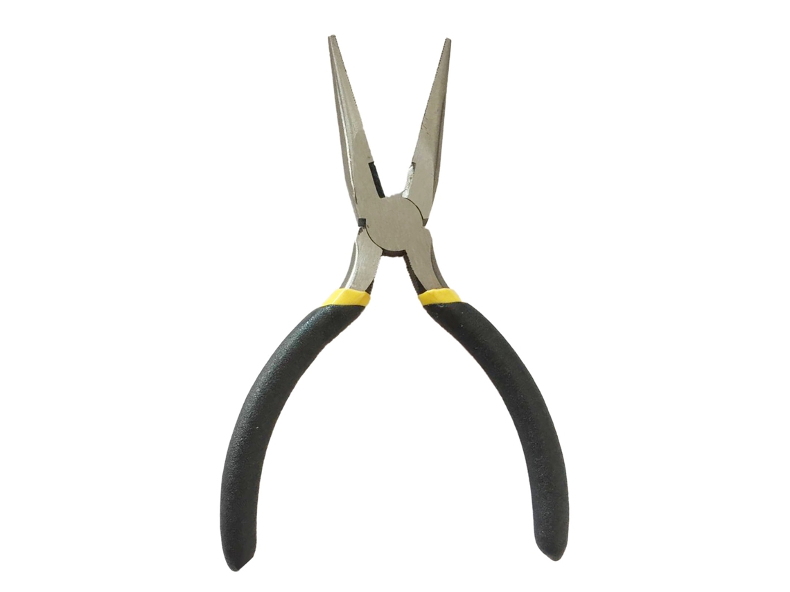 Alicates De Ponta Fina Aço Carbono 160mm Ferramenta De Corte Para Manutenção