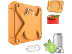 Abridor De Garrafas Cerveja Original 2 Em 1 Com Borda Lisa, Universal, Zqkla