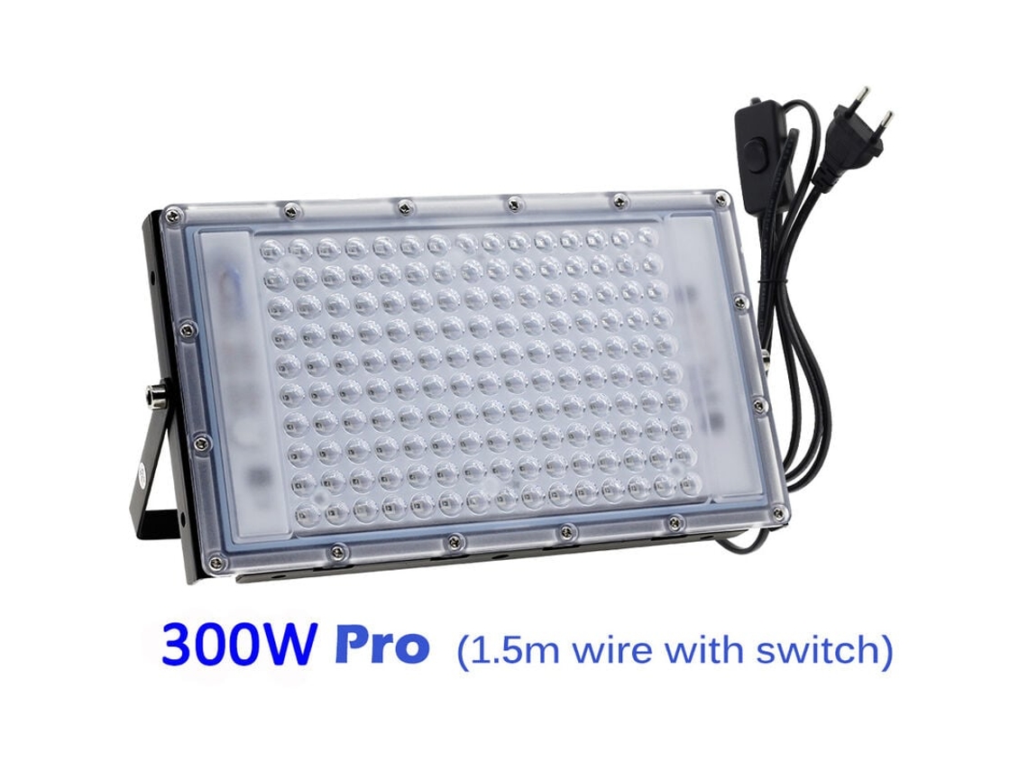 Luz Uv Led 300w À Prova Dágua Ip65, Efeitos Para Aquário, Festa, Pintura Fluorescente, Cartaz Neon, Bar