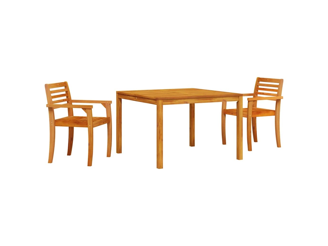 Conjunto de Móveis para Jardim HARLANV1 com 5 Pcs para Refeição Vime e Polipropileno Preto