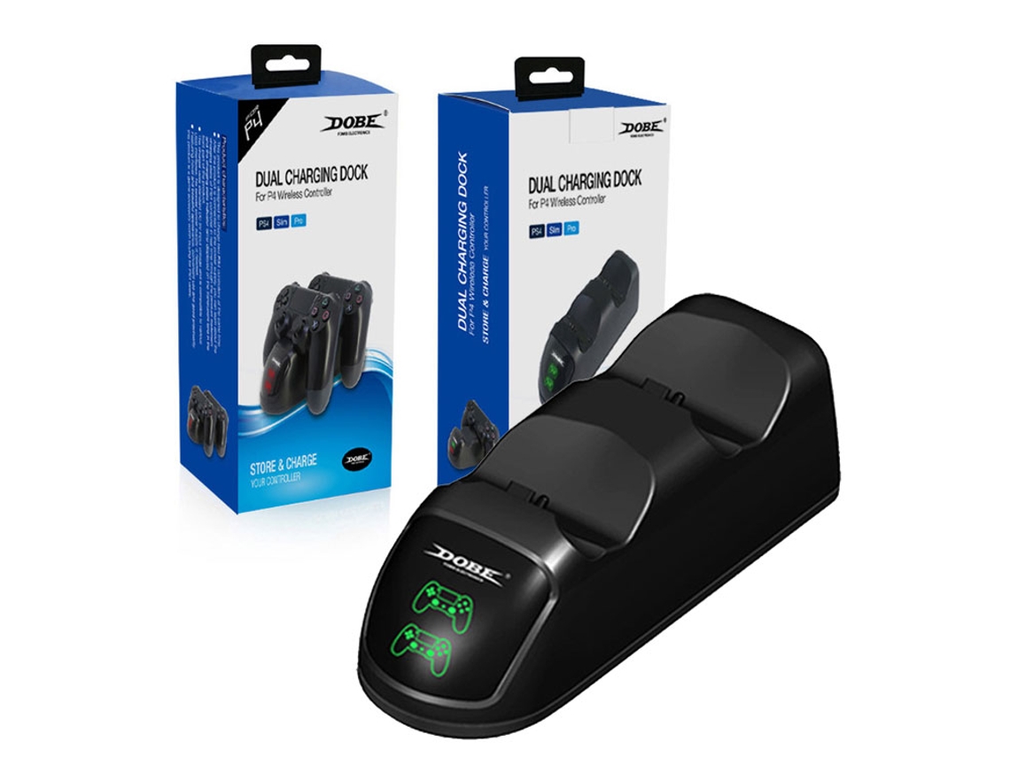 Lurelia Base De Carregamento Para Comando Ps4, Dock De Apoio - Preto