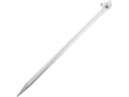 Estaca De Latão Galvanizado Para Fixação No Solo, 12 Mm X 300 Mm, Para Cercas.