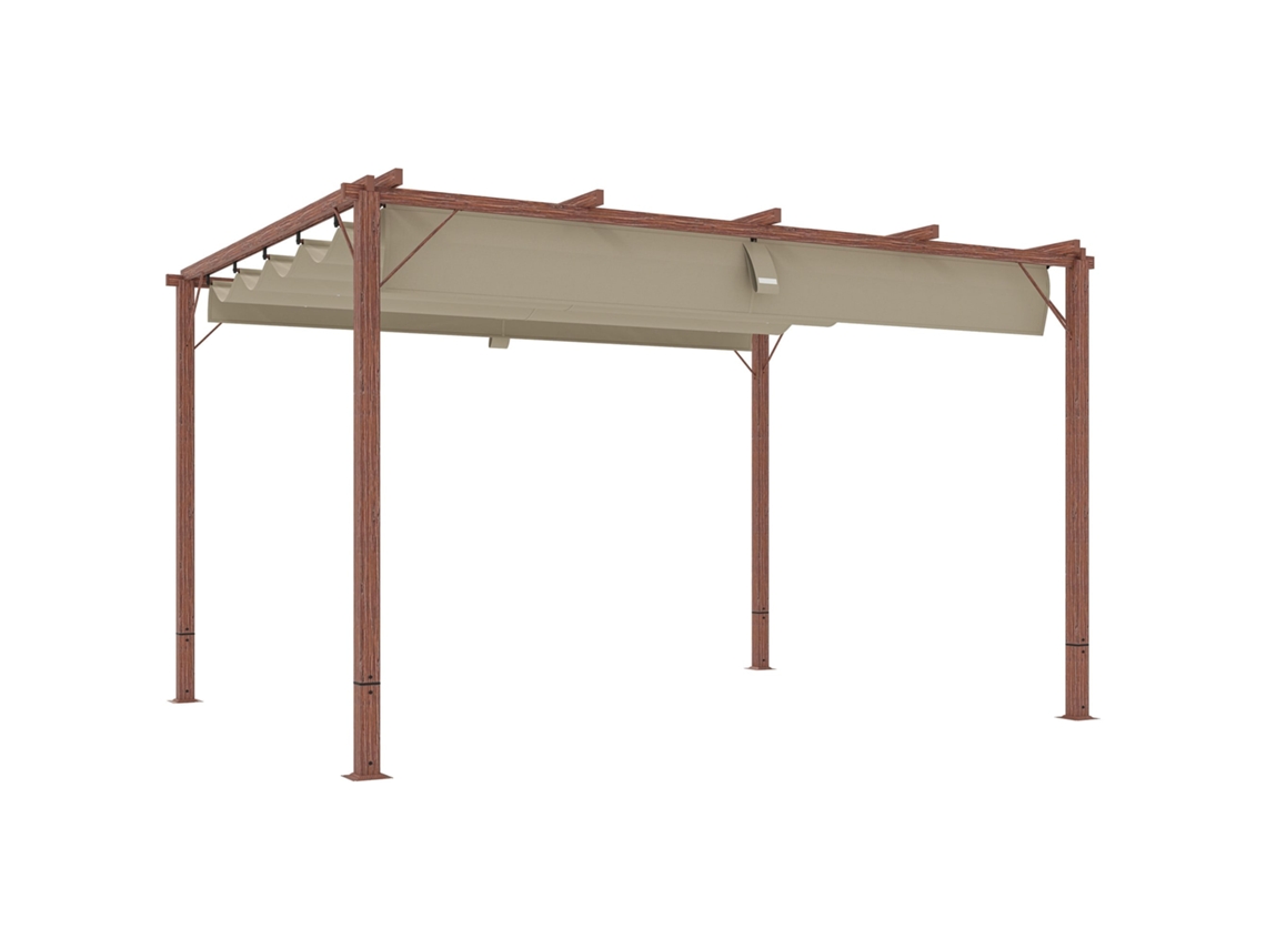 Cobertura de Reposição SINI TECH STORE para Gazebo 3x3m Cinza Carvão