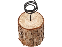 Suporte para Plantas Aéreas Inoomp com Base de Madeira e Mola: Suporte Estável para Plantas, para Uso Interno e CHABERLU