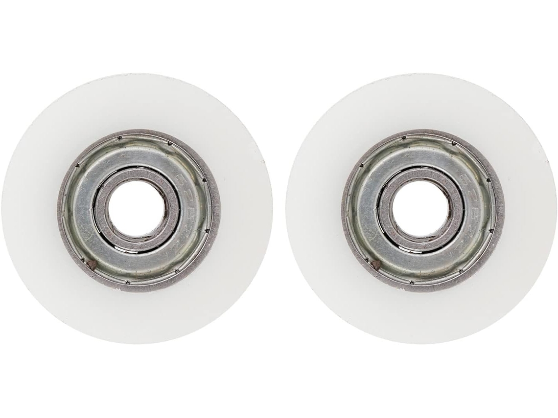 Kit De Substituição Rodas Para Portas Estufa 30mm, Conjunto De Roletes Plástico Com Parafusos E Porcas, Rodas