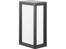 Forlight Thomas - Aplique 220x10x120mm, Alumínio, Cor Cinzento, E27, Máx 23w, Ip44