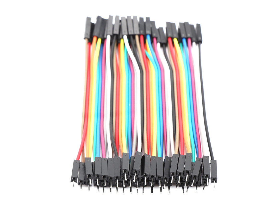 Laxiscreed Cabo Flat Colorido De 10cm Com 40 Pinos, Destacável E Flexível Para Diversas Utilizações