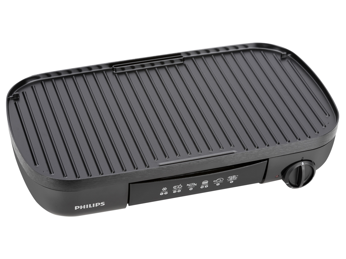 Grelhador de Mesa PHILIPS HD6321/20 (2000 W)