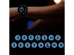 Smart Watch Zl02Cpro Monitor de Saúde de Chamadas Bluetooth Azul GODTVAGT
