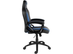 Cadeira Gaming ALPHA GAMER Kappa (Até 150 kg - Elevador a Gás Classe 4 - Preto e Azul) — Cadeira Gaming | Preto e Azul