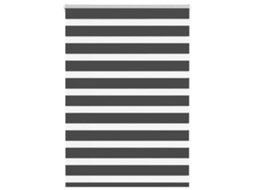 Vidaxl Cortina De Zebra 105x100 Cm Largura Do Tecido 100,9cm Poliéster