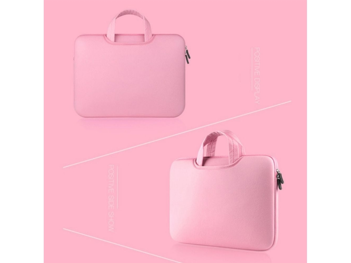 Bolsas Para Laptop Ipad Tablet Bolsas De Negócios De Lazer De 14 Polegadas Rosa Veanxin