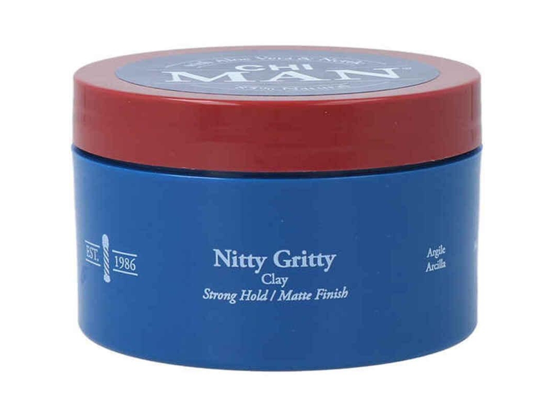 Creme Pentear Farouk Chi Man Nitty Gritty Argila 85 G