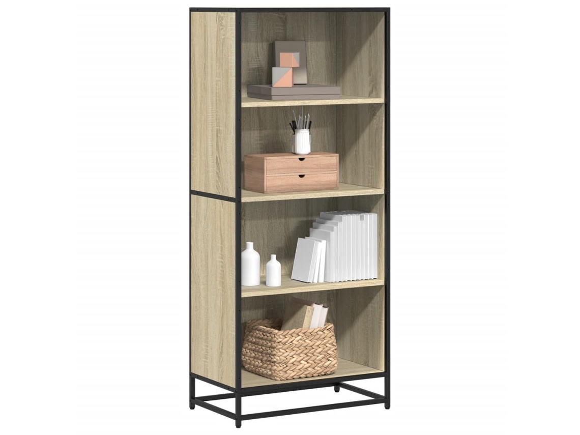 Vidaxl Estante 60x35x139 Cm Derivados De Madeira Carvalho Sonoma