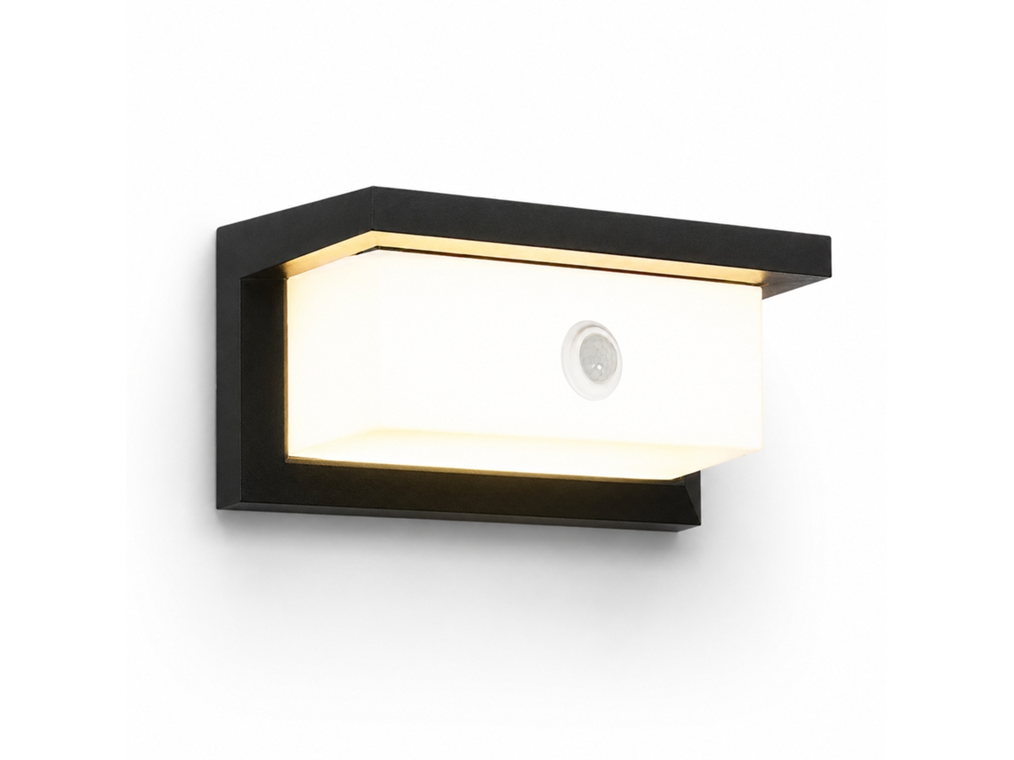 Luminária Estanque Led com Sensor PIBAOGU Asled 192 18 W (branco Quente)