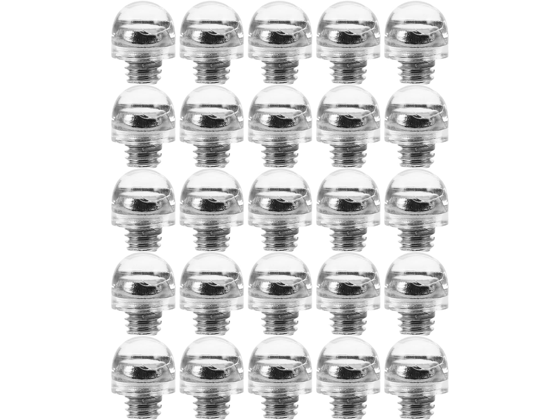 Conjunto de 50 Tesouras Silent Cabeleireiro com Revestimento de Borracha Transparente Para Para-choques.