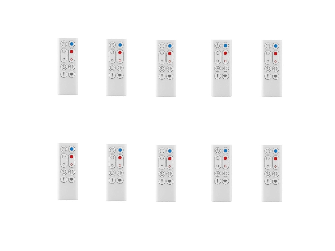 10 Controles Remotos De Substituição Para Purificador De Ar, Aquecedor E Ventilador Pure Hot+cool Am09