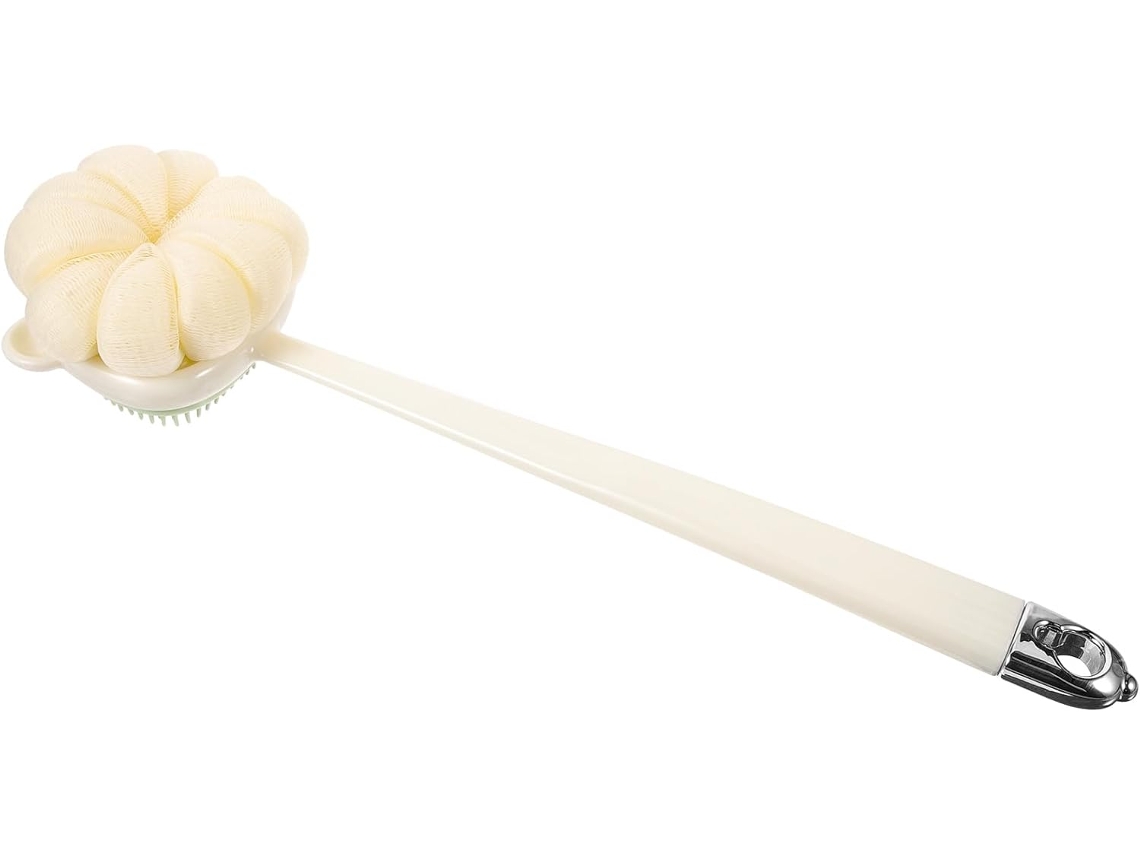 Escova Ergonômica De Cabo Longo Para Corpo E Costas, Escova De Banho Multiuso, Fácil De Limpar Áreas Difícil Acesso