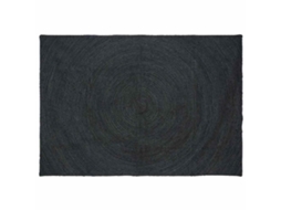 Conjunto 1 Tapete De Área Vidaxl Cinzento Escuro Juta (200 X 290 Cm)