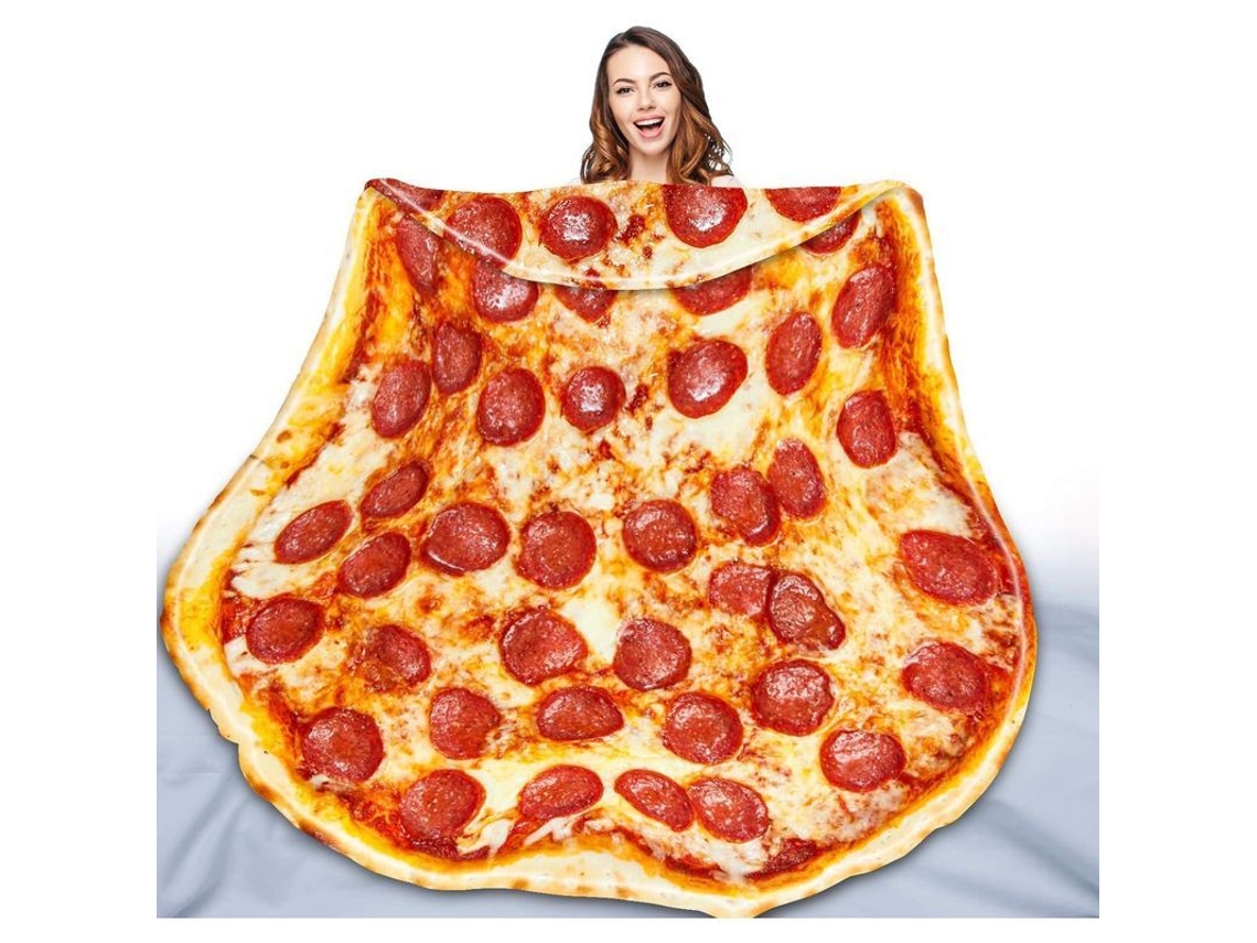 Manta De Pizza Gigante 2025 Doble Lado Realista Suave Para Adultos Y Niños, Regalo Divertido