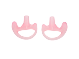 5 Pares de Fones Ouvido Reposição para Rádio, Moldes de Silicone Pink Fone Esquerdo E Direito, Walkie-talkie.-aquaforge