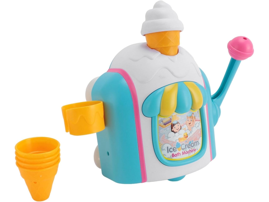 Brinquedo De Sorvete Para Banho, Divertido Criador Bolhas Com