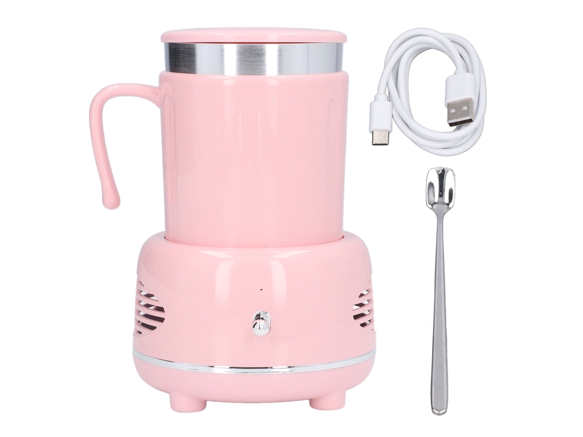 Caneca Refrigeradora e Aquecedora Rápido Controle Fácil Aplicativo Rosa S/MARCA