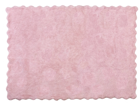 Tapete ARATEXTIL Lisa (Algodão - Rosa - 120x160cm)