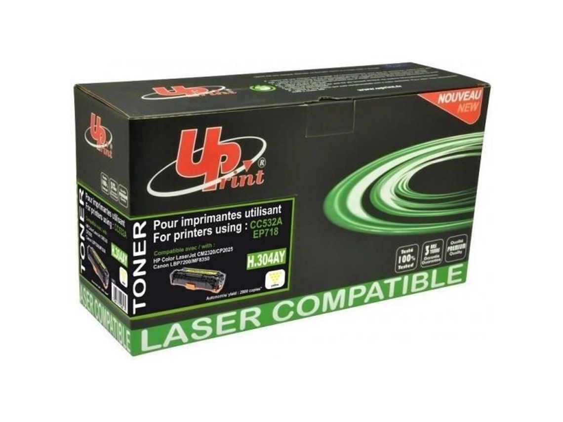 Cartucho de Toner Compatível Canon Crg-718 75 Gr / 2800 Ep718 Amarelo 3 Anos de Garantia