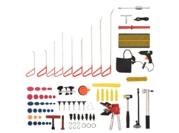 Vidaxl 76 Pcs Conjunto Ferramentas Reparação De Mossas Sem Repintura