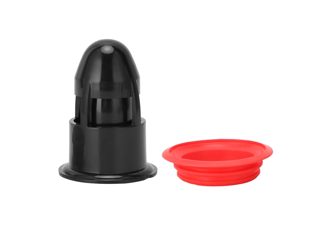Núcleo De Drenagem Piso Desodorante, Filtro Esgoto Antibloqueio Para Cozinha Banheiro, Preto E Vermelho