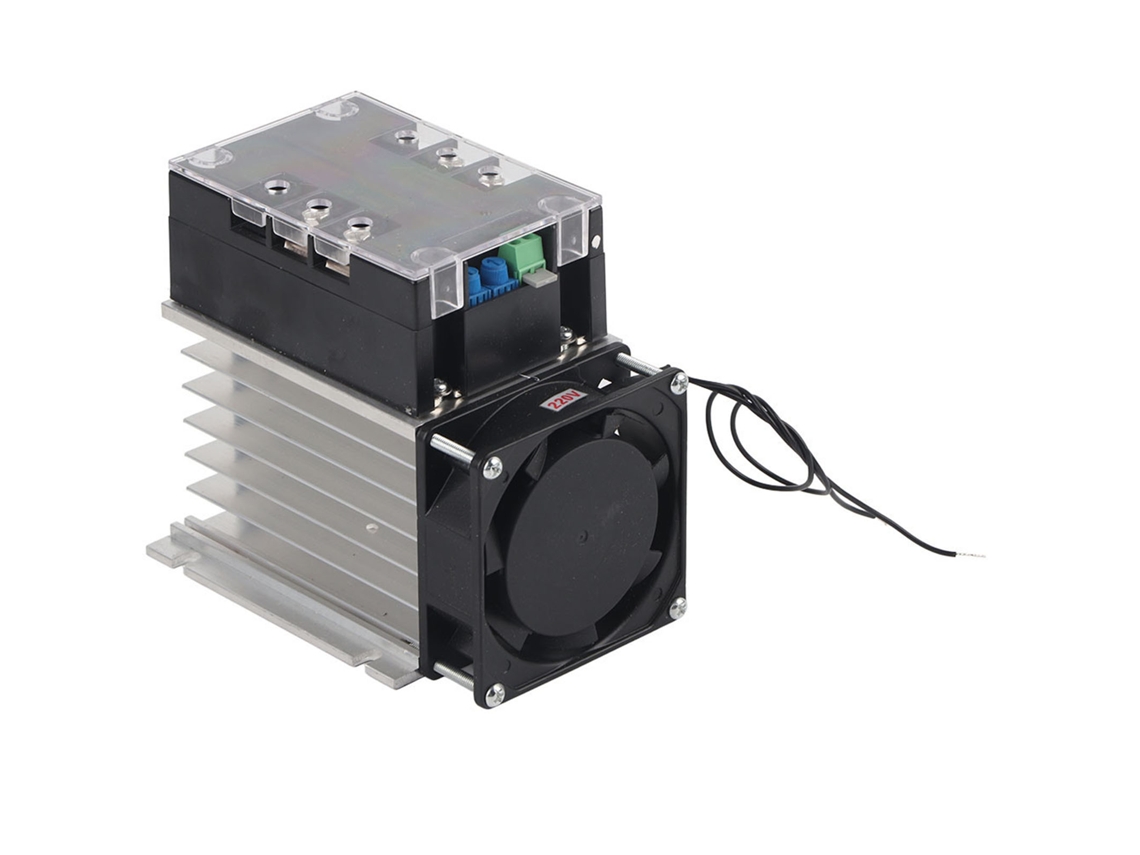 Controlador De Partida Suave De Cobre Para Motores Monofásicos/bifásicos - Acessório Para Bomba Água/ventilador (módulo Radiador)