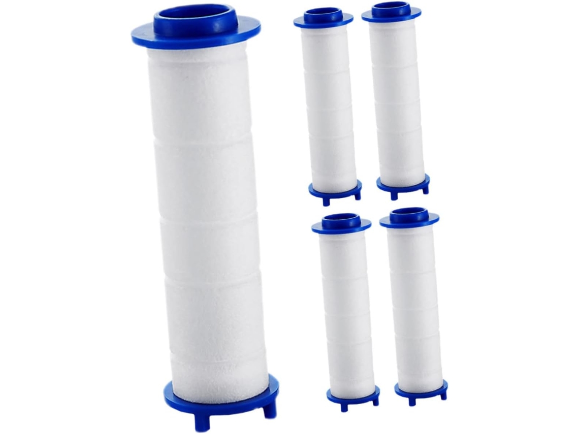 Filtros De Chuveiro Substituíveis, Em Formato De T, 8 Cm, Algodão E Pp, Filtro De Água Pressurizada Gokoco