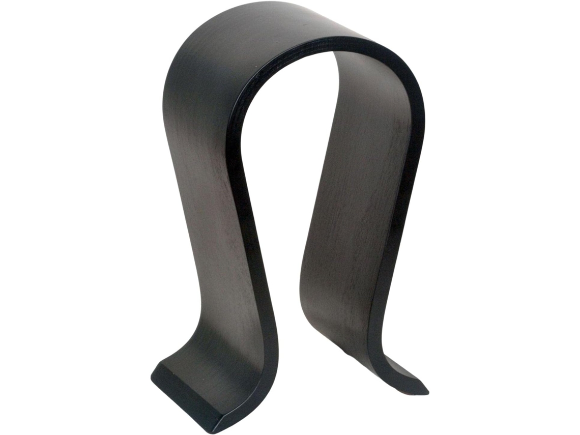 Support Casque Bois Organisateur Présentoir Casque Support Bureau Base Épaisse Bois Adapté À La