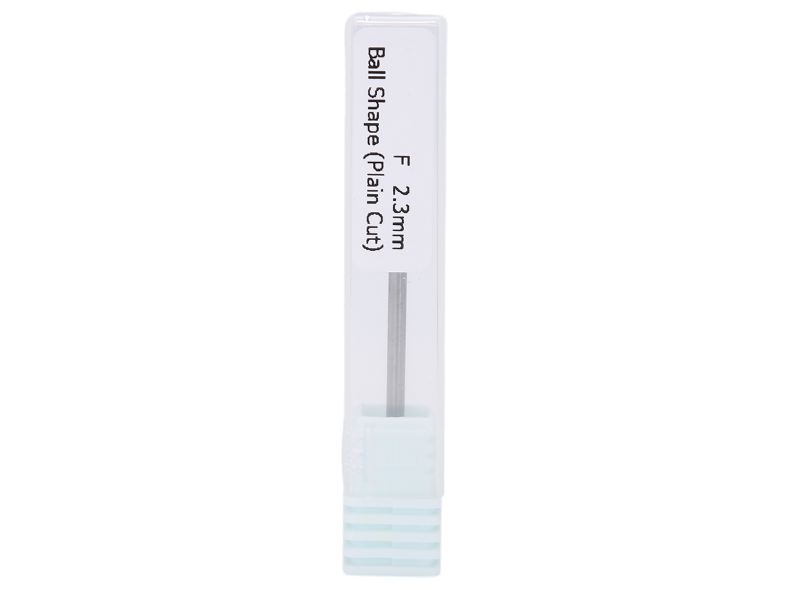 Broca De Lixadeira Para Unhas T-2 2.3mm Aço Tungstênio Polimento Remoção De Pele Morta Acessório De Manicure