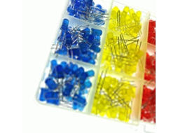 Kit 500 Diodos Led 5 Cores 5mm Diffusos